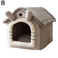 ARLIO™ Cozy Cave - Anti-Anxiety Pet House Bed for Dogs & Cats
